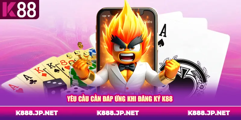 Yêu cầu cần đáp ứng khi đăng ký K88